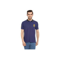 Red Tape Men's Solid Regular Fit Polo