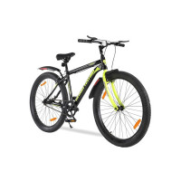 Urban Terrain Galaxy High Performance Mountain Cycles for Men with Complete Accessories MTB Bike 26T Single Speed | Ideal for 13+ Years, Green