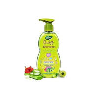 Dabur Baby Gentle Nourishing Shampoo with Ayurvedic Herbs - 500 ml| 100% soap free | Dermatologically tested