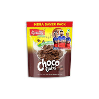 Kwality Choco Flakes 1kg | Made with Whole Wheat, No Maida Chocos | Source of Protein & Fiber | Richness of Chocolate | Healthy Food & Breakfast Cereal for Kids