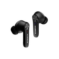 HAMMER Airflow 2.0 Bluetooth Truly Wireless in Ear Earbuds with Mic (Midnight Black)