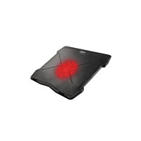Ant Esports NC130 Ultra Slim and Sturdy Portable Laptop Cooling Pad with 1 * 1 125mm Quiet Red LED,Anti Skid Height Adjustable Stand, 1 USB Ports Supports 10 to 15.6 Inch Laptop [coupon]