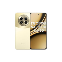 realme NARZO 70 Pro 5G (Glass Gold, 8GB RAM,256GB Storage) Dimensity 7050 5G Chipset | Horizon Glass Design | Segment 1st Flagship Sony IMX890 OIS Camera (Apply 5000 off coupon)