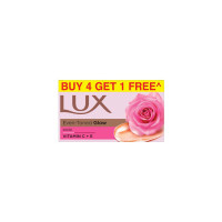 LUX Set of 5 Even Toned Glow Rose Soap with Vitamin C & E - 150 g Each