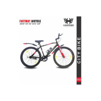 Fastway Bicycle HOPPER JETPRO 26T BLACK, WITH 90% ASSEMBLED 26 T Road Cycle  (Single Speed, Black, Rigid)