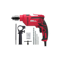 IBELL Impact Drill ID13-75, 650W, Copper Armature, Chuck 13mm, 2800 RPM, 2 mode selector, Forward/Reverse with variable speed