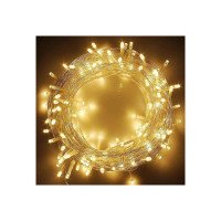 DesiDiya® 35 Feet Long LED Power Pixel Serial String Light, 360 Degree Light in Bulb | Copper Led Pixel String Light for Home Decoration,Diwali,Christmas(Warm White) Pack of 1 (Coupon)