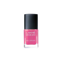 LAKMÉ Absolute Gel Stylist Shimmery Finish Nail Color, Pink Date, 12Ml