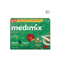 Medimix Ayurvedic Classic 18 Herbs Bathing Soap 125g (Combo Pack of 8) | Natural Oils For Healthy & Protected Skin | Shop Herbal | Natural | Paraben-free & Sulphate-free | 100% Vegan [coupon]