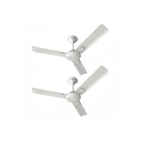 Havells 1200mm Enticer Art Energy Saving Ceiling Fan (Pearl White Chrome, Pack of 2) [Apply  ₹716.40  Coupon]
