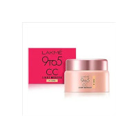 Lakme 9to5 CC Light Mousse with Vitamin E & a Hint of Foundation | Matte finish, Non-Comedogenic, lightweight mousse foundation, 25gm - Beige