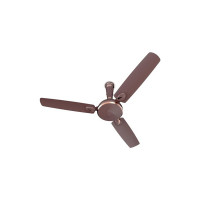 Bajaj Sintelle Ee 1200 Mm 1 Star Rated Ceiling Fans For Home | BEE Stars Rated Energy Efficient Ceiling Fan | Anti Corrosive Aluminium Blades | 2 Years Warranty | Walnut & Copper