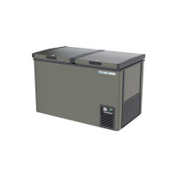 Voltas CVF320DD-P Double Door Deep Freezer cum chiller, 320 Liters, Convertible, GREY LATEST [Rs 1250 on SBI Credit Card]