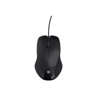 Portronics Toad 101 Wired Optical Mouse with 1200 DPI, Plug & Play, Hi-Optical Tracking, 1.25M Cable Length, 30 Million Click Life(Black)