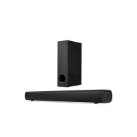 TCL S332W 2.1 CH 200W Soundbar with Wired Subwoofer, Supporting Bluetooth, HDMI(ARC), Coaxial Input, AUX, USB & Remote Control (Black) [Apply ₹1000 Coupon]