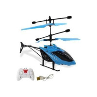 KIDZYMON® RC Helicopter with Hand Gravity Sensor, Flying Remote Control Helicopter Toy, Charging Helicopter with 3D Light & Safety Sensor for Kids Age 4+ Years I Pack of 1 Helicopter (Style 7)