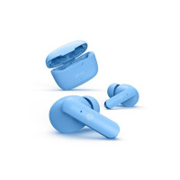 pTron Bassbuds Duo in-Ear Wireless Earbuds, Immersive Sound, 32H Playtime, Clear Calls TWS Earbuds, Bluetooth V5.1 Headphones, Type-C Fast Charging, Voice Assistant & IPX4 Water Resistant (Matt Blue)