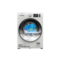 Whirlpool 7 Kg 5 Star Inverter Front Load Fully Automatic Washing Machine with In-Built Heater (XS7010BWW52E, Crystal White, 100+ Tough Stains, Steam Technology, 6th Sense Soft Move, 2024 Model) [Apply ₹1000 Off Coupon + ₹2500 Off With SBI CC]