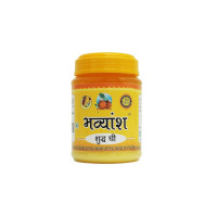 BHAVYANSH Pure Desi Danedar Cow Ghee Mason Jar (1000ml) Pack Of 1 | Pure Cow Ghee for Better Digestion and Immunity