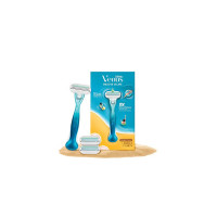 Gillette Venus Aloe Vera Smooth Combo Pack - Razor With 2 Refills