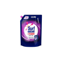 Surf Excel Matic Front Load Liquid Detergent 3.2 L Refill, Designed for Tough Stain Removal on Laundry in Washing Machines - Mega Pack