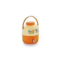 Cello Travel Star Plastic Insulated Water Jug, 7.5 litres, Orange