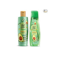 Hair & Care Pro Blend Damage Repair Hair Shampoo+Oil Combo (300ml+300ml) with Avocado, Aloe Vera and Olive Oil