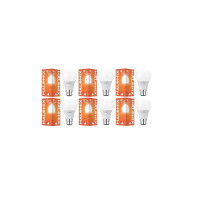 Halonix 10W B22D Led White Bulb, Pack of 6