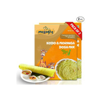 Mooogly Kodo & Moringa Dosa Mix: Instant, Gut-Friendly Breakfast - Vegan, Gluten-Free, Packed with Protein & Fiber, No Additives/Preservatives - 200g (Pack Of 2) [coupon]